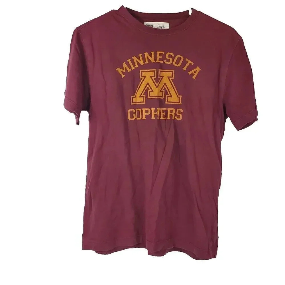 University of Minnesota Golden Gophers Unisex Tee XL Extra Large Short‎ Sleeve
